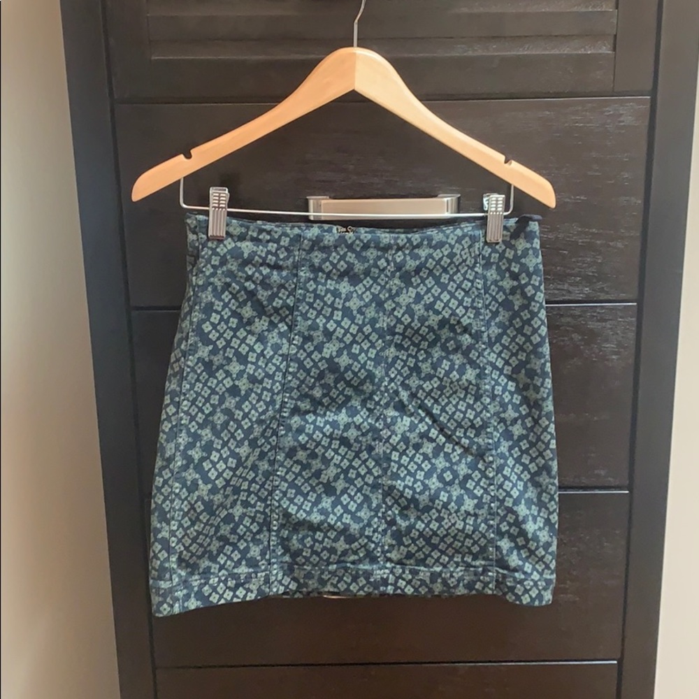 Free people patterned skirt!